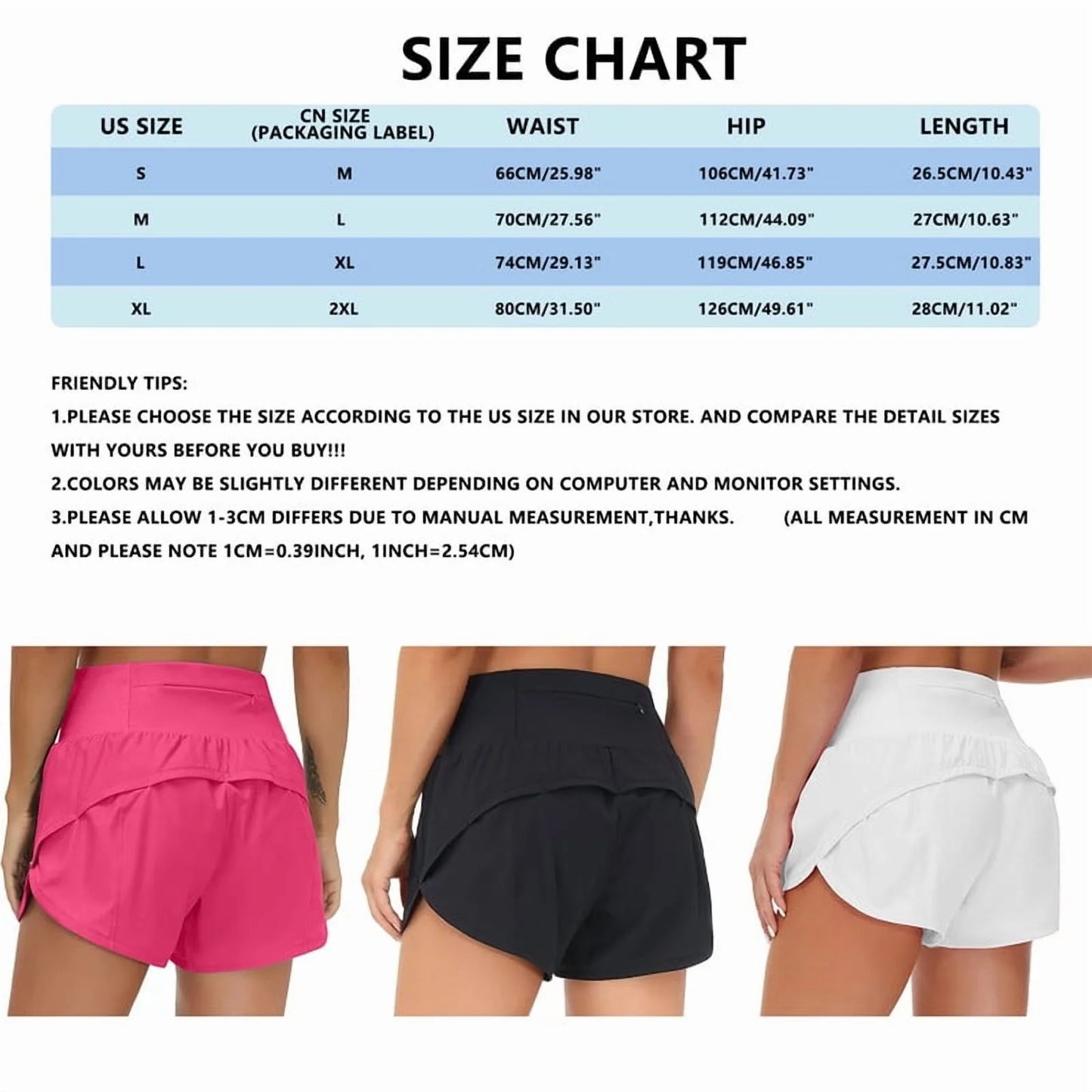High Waist Biker Shorts with Pockets
