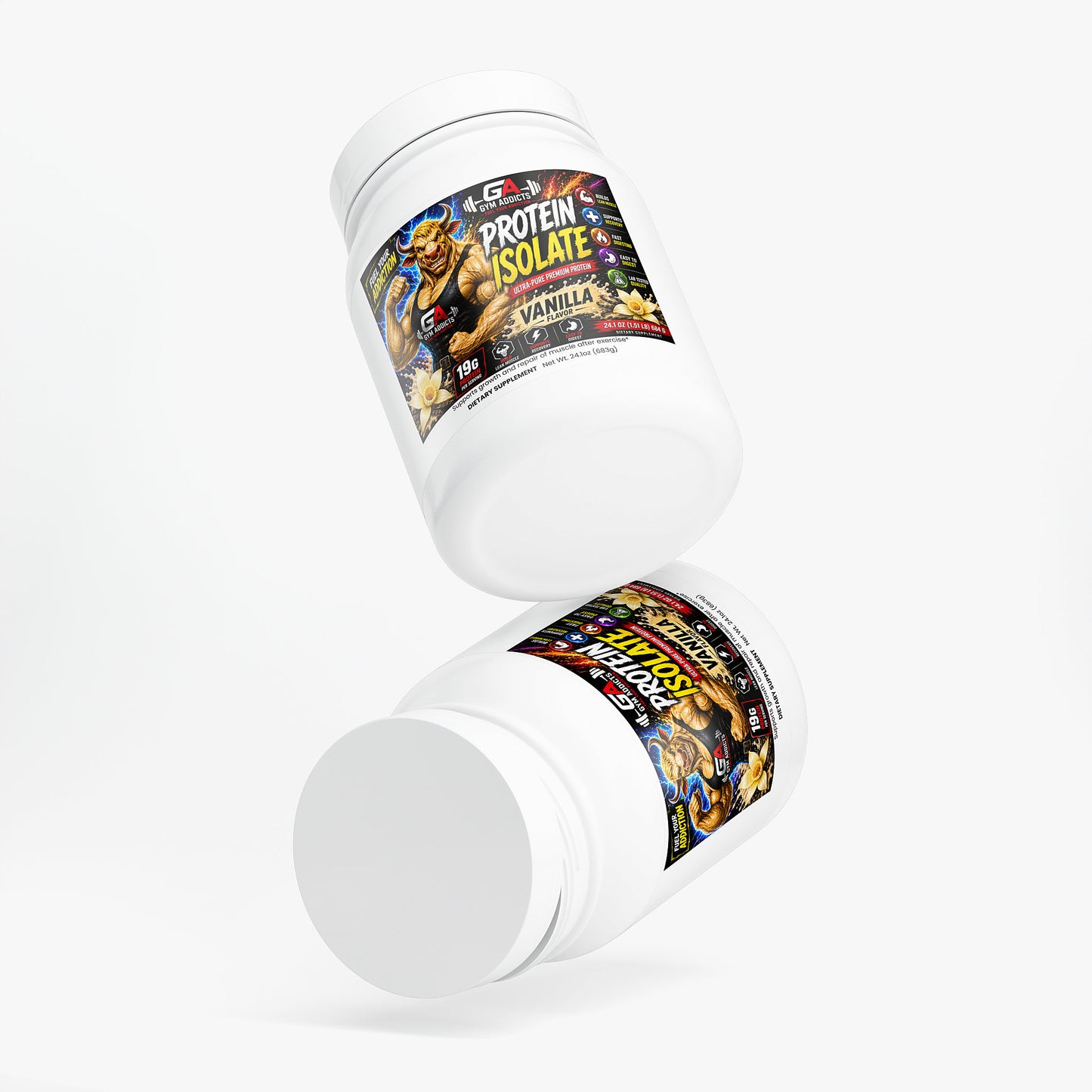Pure3 100% Whey Protein Isolate (Vanilla)