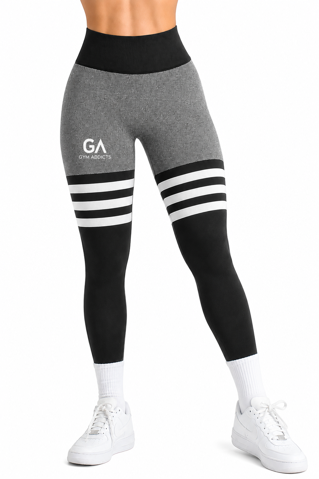 Gym Addict's Seamless Workout Leggings for Women Scrunch Butt Lifting Leggings Booty High Waisted Yoga Pants