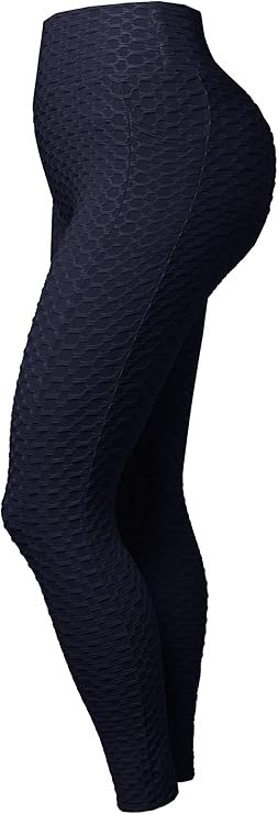 High Waist Ruched Butt Lifting Stretchy Booty Tummy Control Leggings