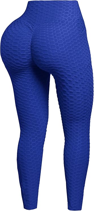 High Waist Ruched Butt Lifting Stretchy Booty Tummy Control Leggings