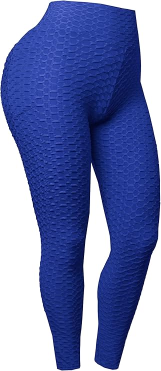 High Waist Ruched Butt Lifting Stretchy Booty Tummy Control Leggings