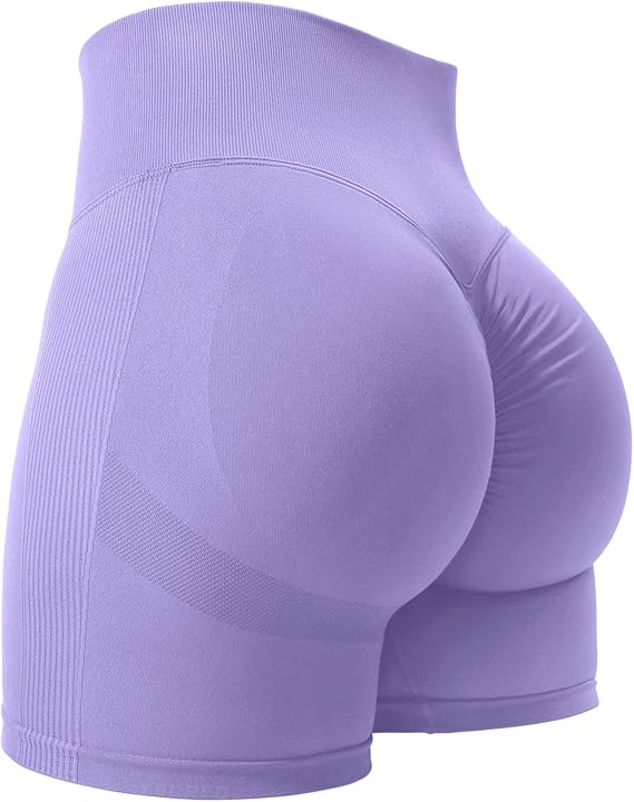 Butt lifting scrunch shorts
