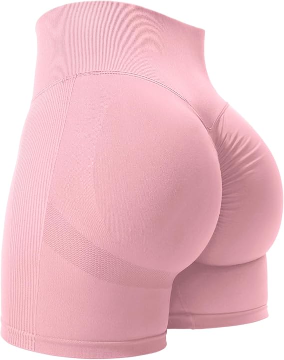 Butt lifting scrunch shorts