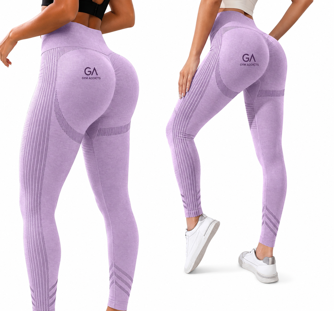 Gym Addict's 3D Leggings Cellulite Compression - Butt Lifting High Compression
