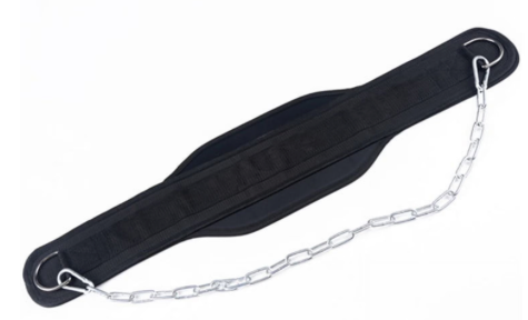Adjustable Weighted Chain Dipping Belt for Strength Training and Muscle Building Fitness weight-bearing belt