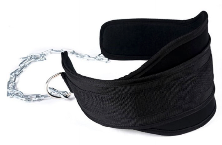 Adjustable Weighted Chain Dipping Belt for Strength Training and Muscle Building Fitness weight-bearing belt