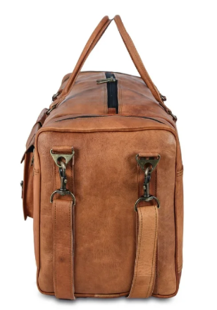 Leather Duffel Bag 30 inch Large Travel Bag Gym Sports