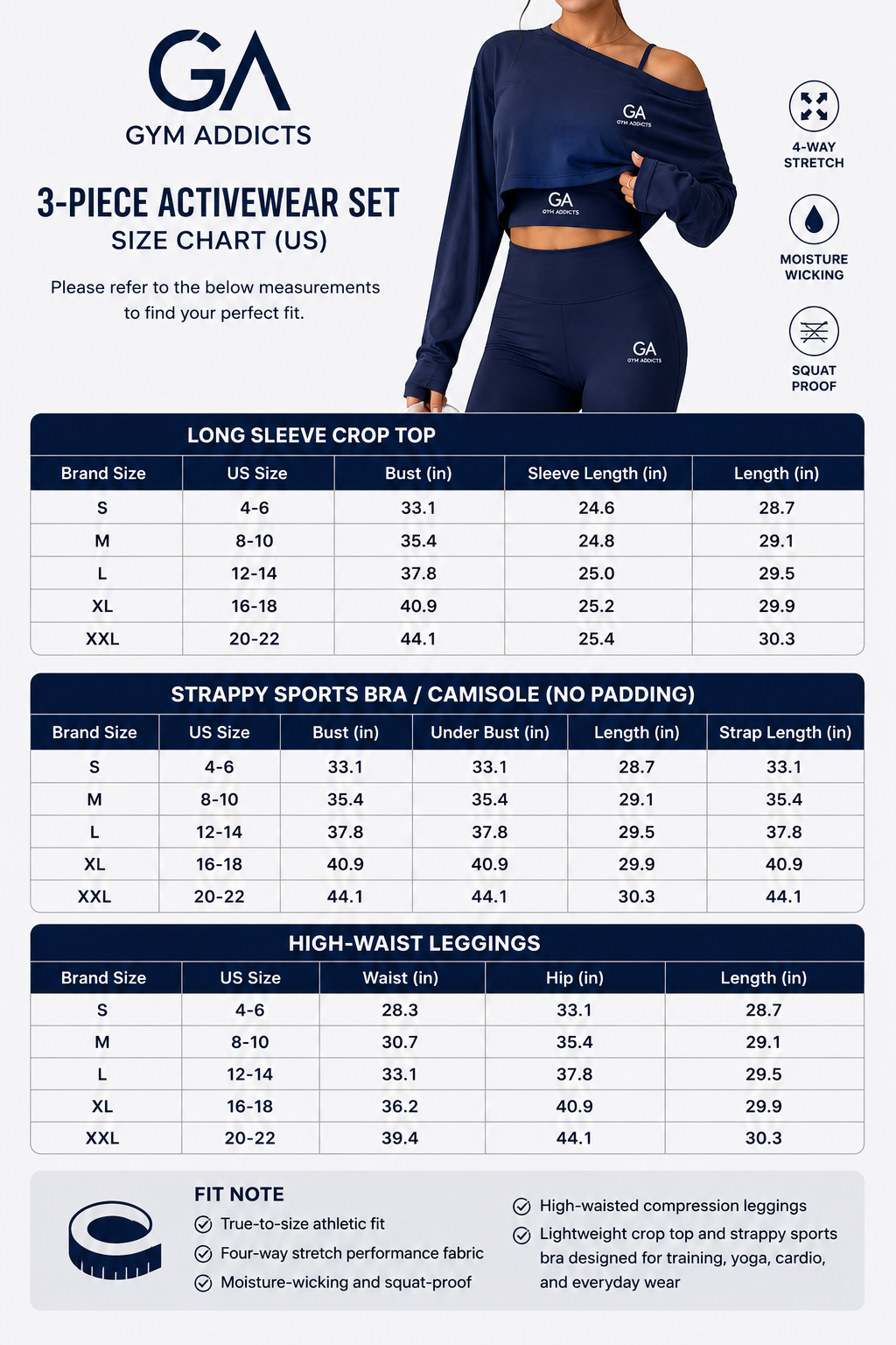 Cutecrop Women 3 Piece Seamless Workout Set High Waisted Leggings Athletic Bra Crew Neck Top Loose Yoga Gym Lounge Outfit