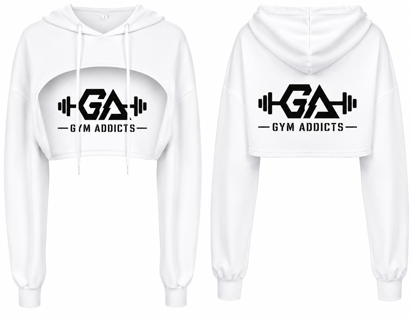 Super Crop Top Hoodies