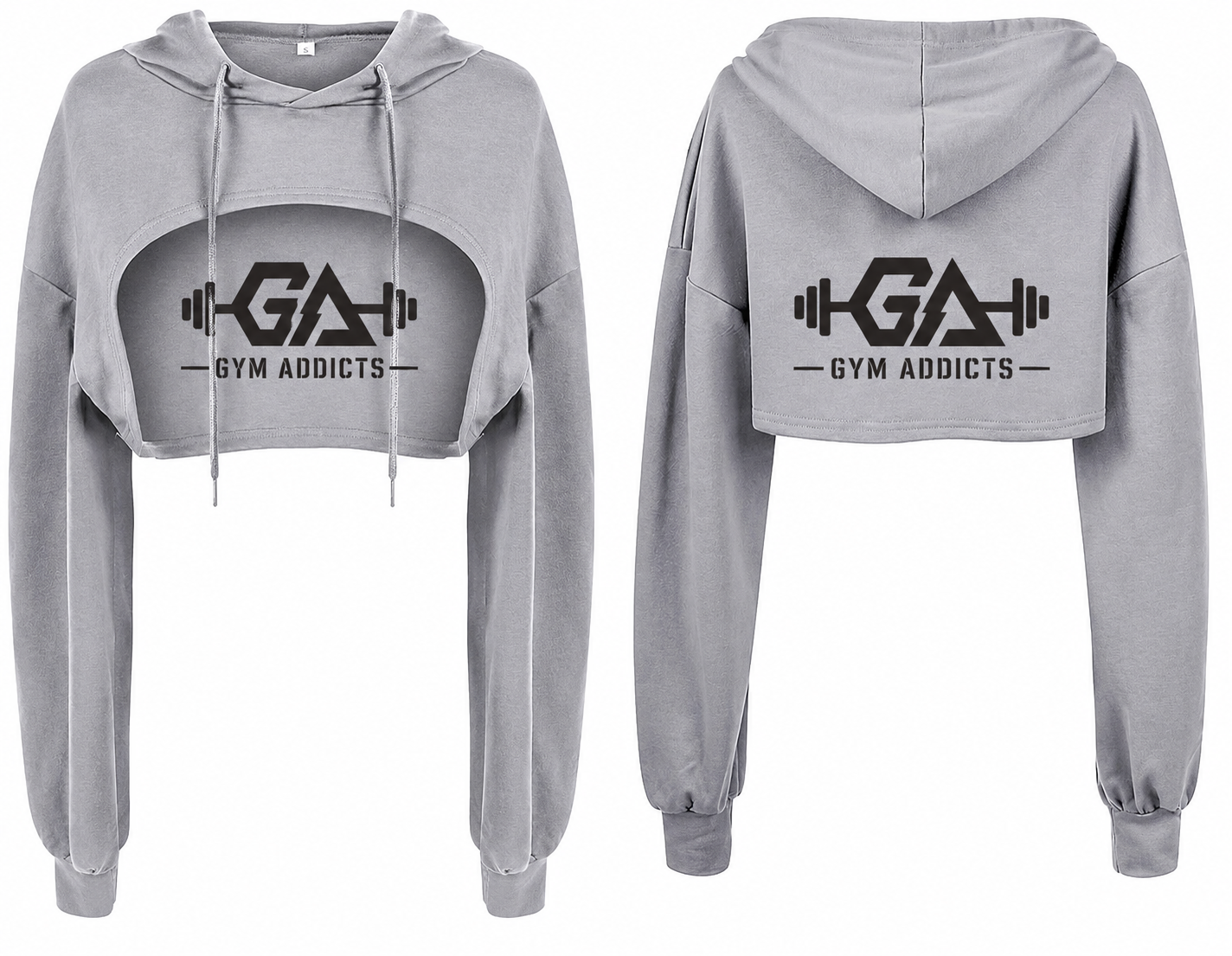 Super Crop Top Hoodies