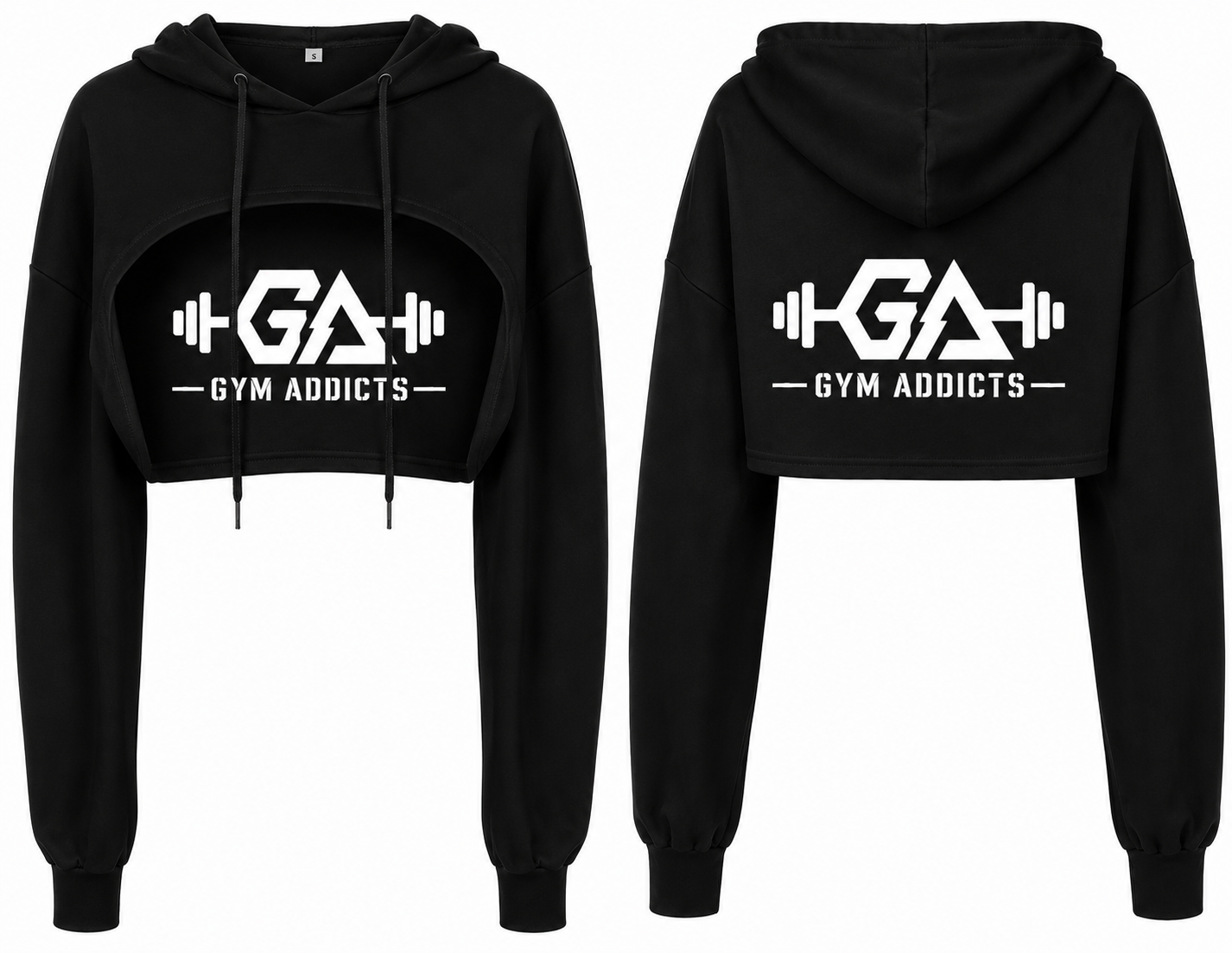 Super Crop Top Hoodies