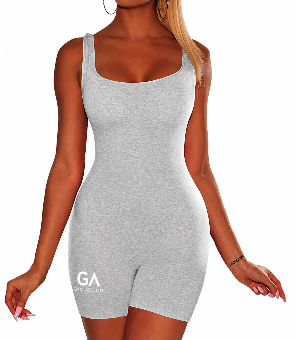 Gym Addict's Summer Tank Top Rompers